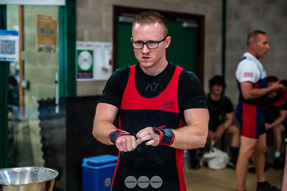 Andrews serious face is on here, ready to lift 170kg bench