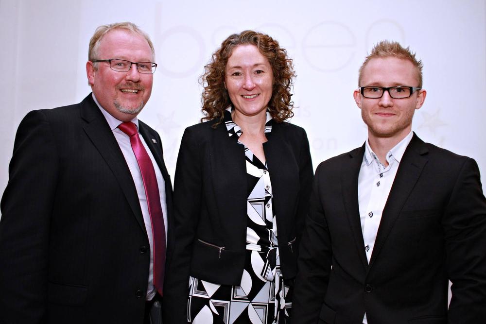 Andrew and the other BSEEN Award judges - Photos by Phillip Parnell Photography