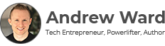 Andrew Lee Ward, logo, dark